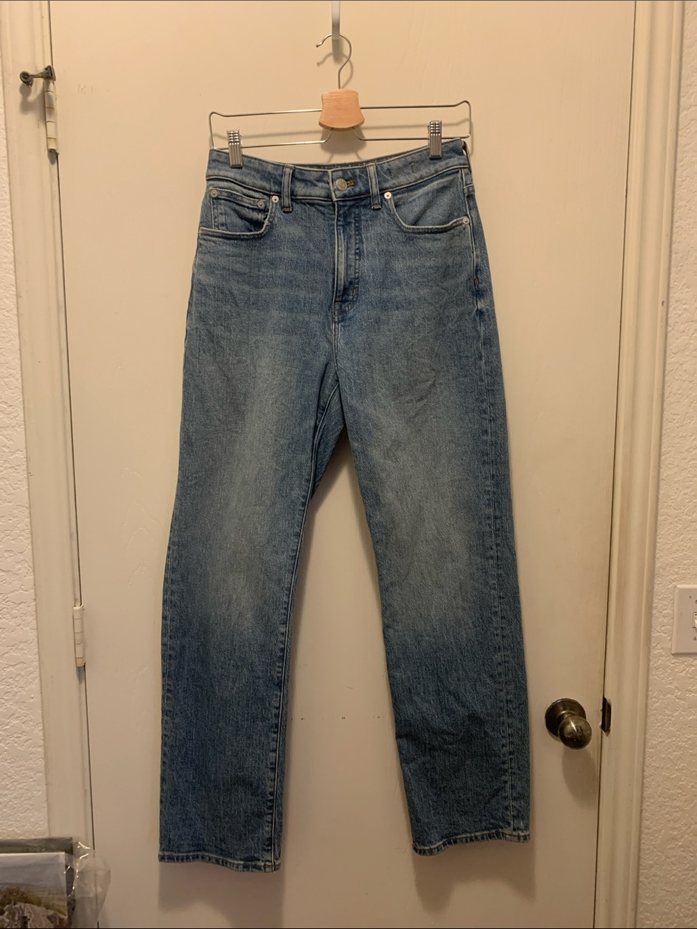 Madewell Women's Medium Blue Straight Jeans